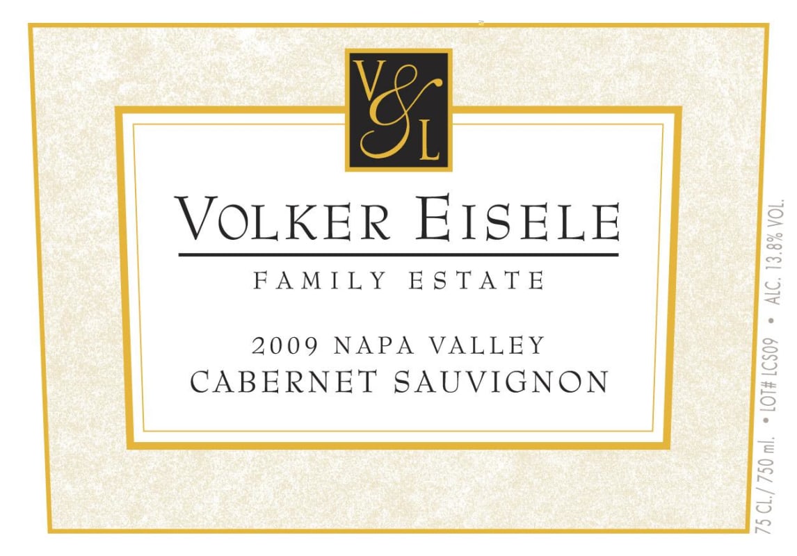 Volker Eisele Cabernet Sauvignon 2009 Front Label