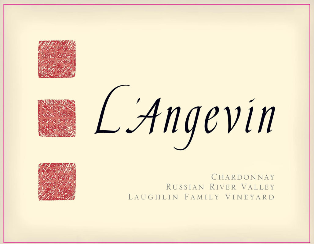 L'Angevin Wines Laughlin Family Vineyard Chardonnay 2008 Front Label