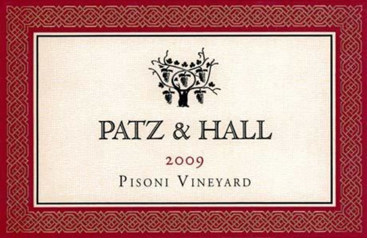 Patz & Hall Pisoni Vineyard Pinot Noir 2009 Front Label