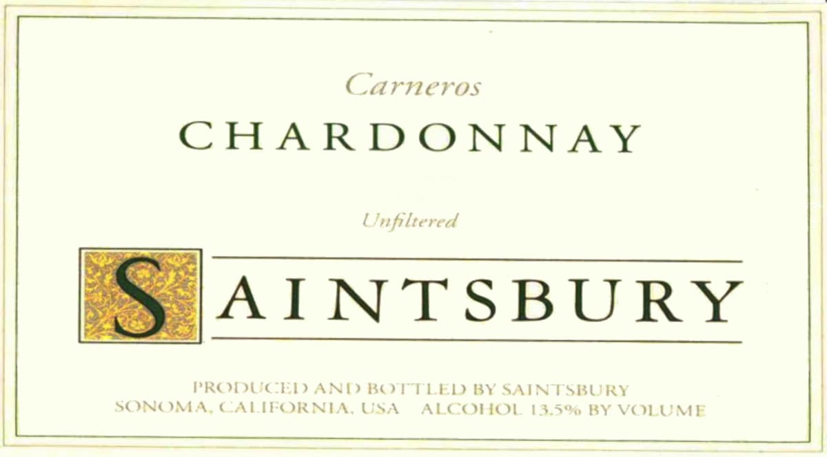 Saintsbury Carneros Chardonnay 2009 Front Label
