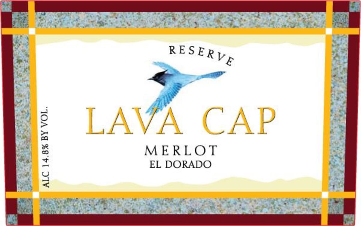 Lava Cap Reserve Merlot 2009 Front Label