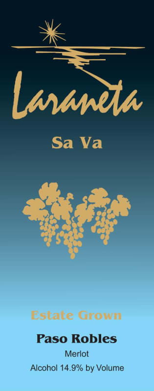 Laraneta Winery Sa Va Merlot 2010 Front Label