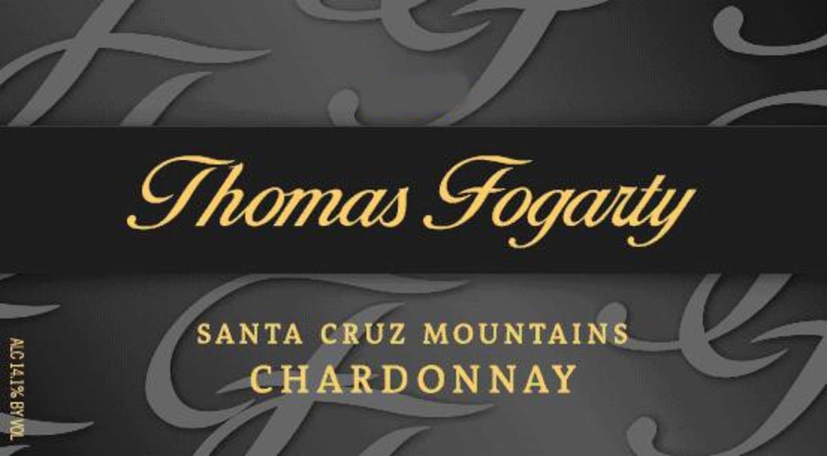 Fogarty Santa Cruz Mountains Chardonnay 2009 Front Label
