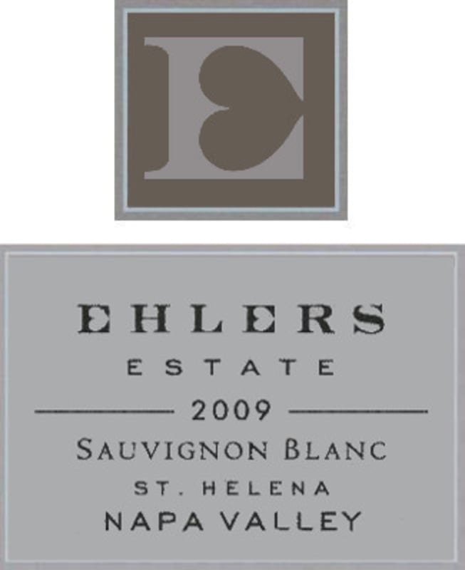 Ehlers Estate Sauvignon Blanc 2009 Front Label