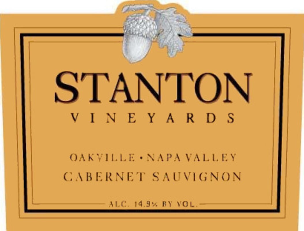 Stanton Vineyards Oakville Cabernet Sauvignon 2009 Front Label