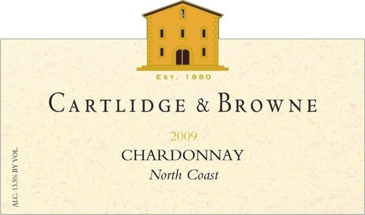 Cartlidge & Browne Chardonnay 2009 Front Label