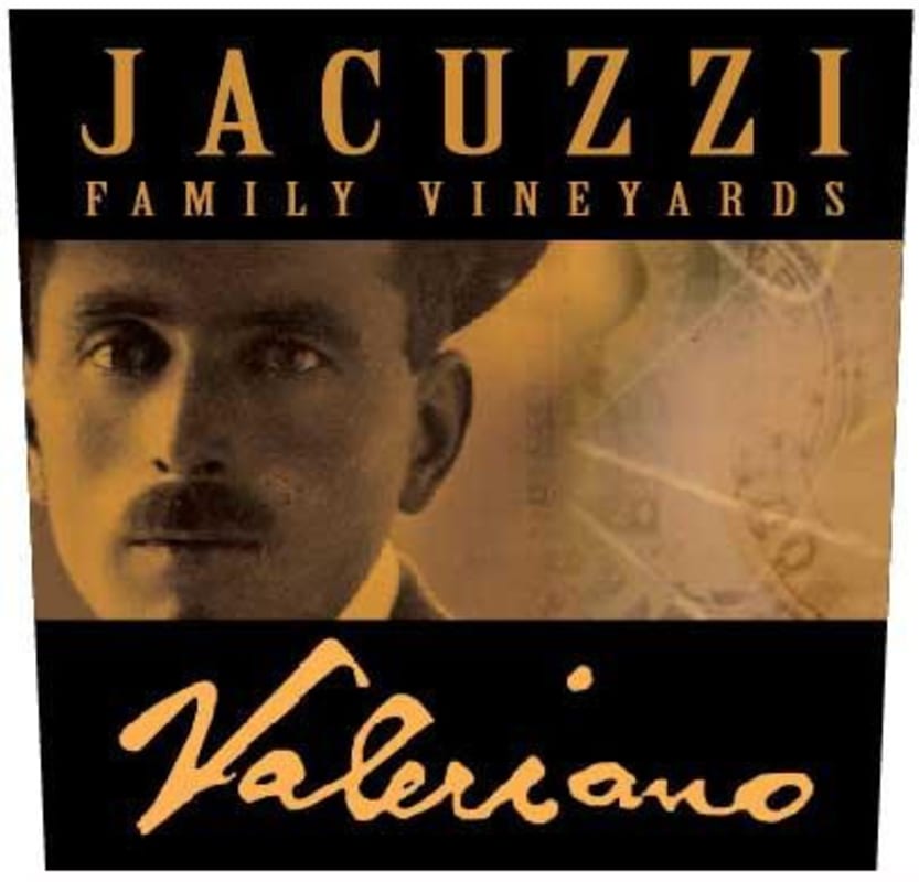 Jacuzzi Valeriano 2009 Front Label