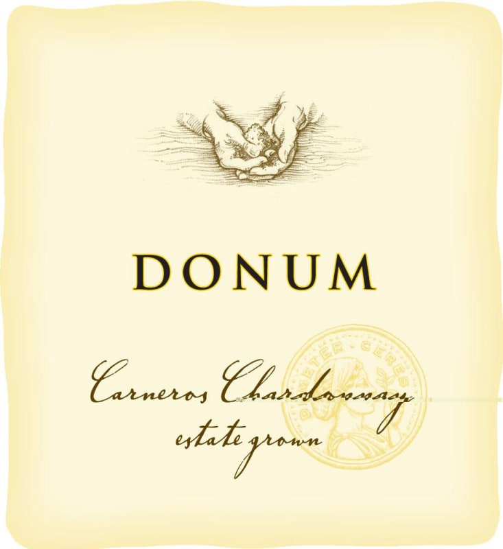 Donum Carneros Chardonnay 2009 Front Label