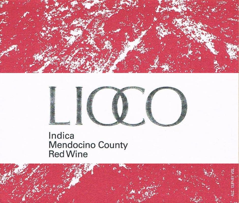 Lioco Indica Carignan 2009 Front Label