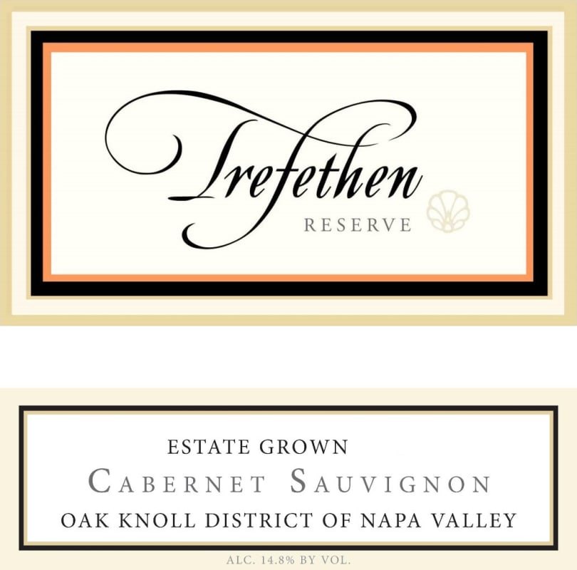 Trefethen Reserve Cabernet Sauvignon 2009 Front Label