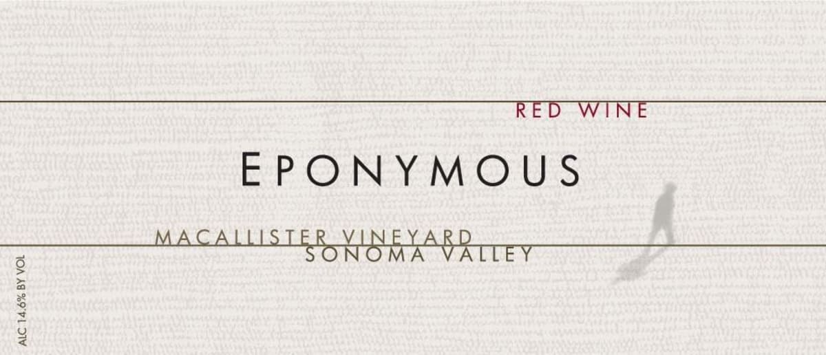 Eponymous MacAllister Vineyard Red 2009 Front Label