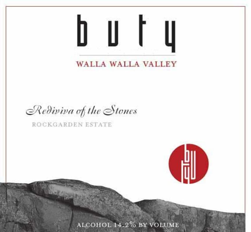 Buty Rediviva of the Stones 2009 Front Label