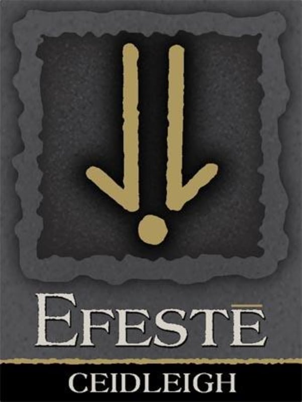 Efeste Ceidleigh Syrah 2009 Front Label