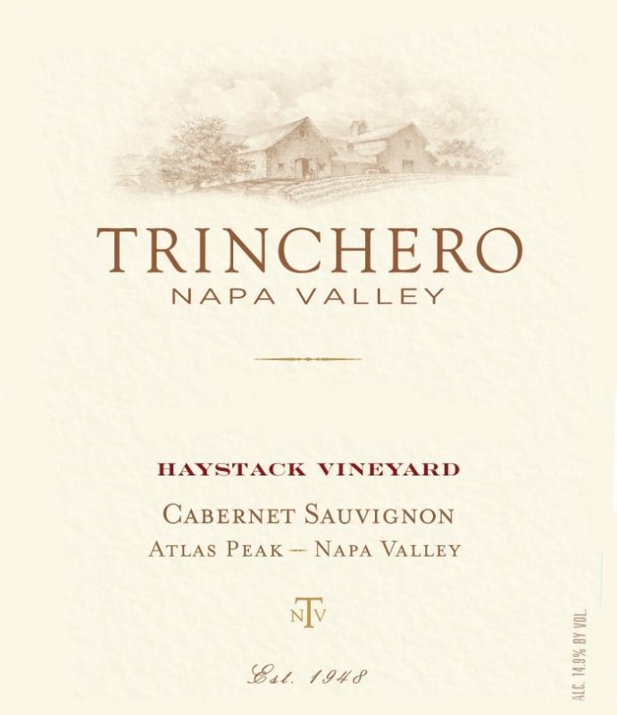 Trinchero Haystack Vineyard Cabernet Sauvignon 2009 Front Label