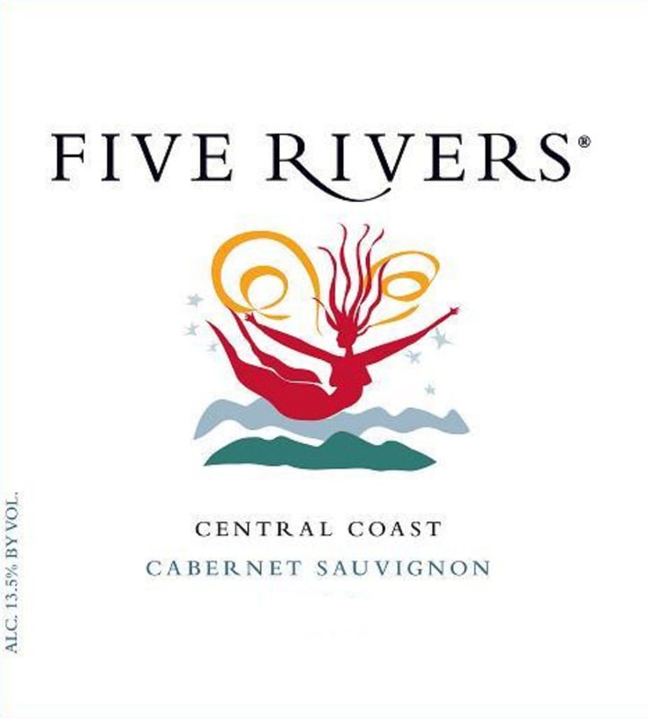 Five Rivers Cabernet Sauvignon 2009 Front Label