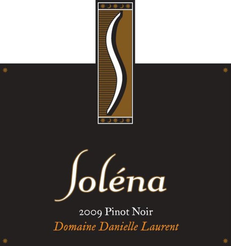 Solena Estate Domaine Danielle Laurent Pinot Noir 2009 Front Label