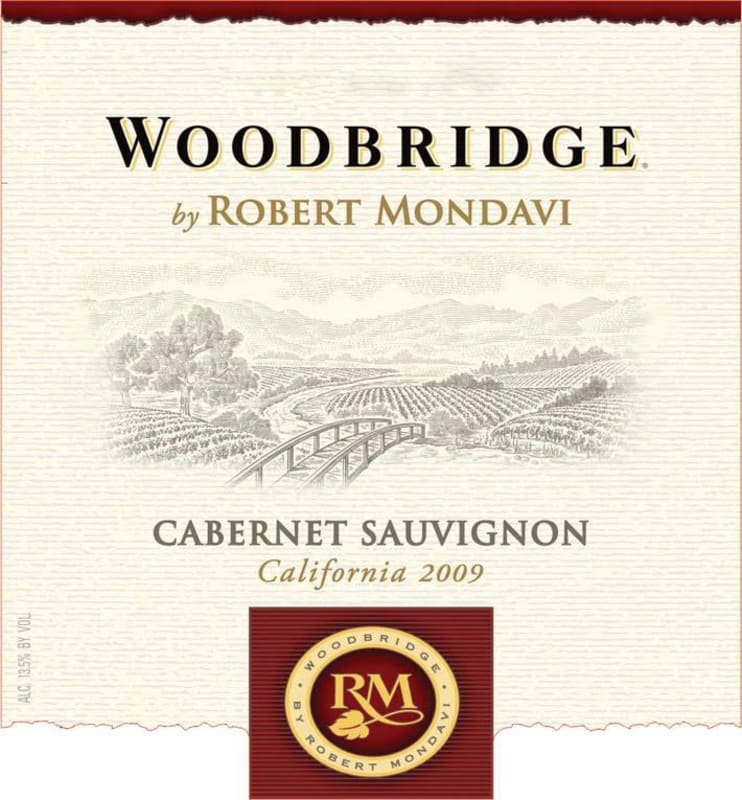 Woodbridge Cabernet Sauvignon 2009 Front Label