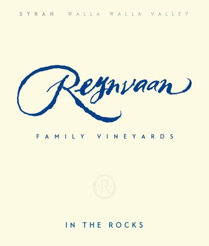 Reynvaan In The Rocks Syrah 2009 Front Label