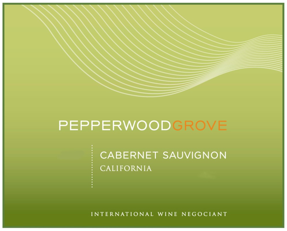 Pepperwood Grove Cabernet Sauvignon 2009 Front Label