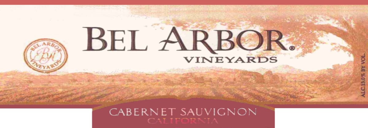 Bel Arbor Cabernet Sauvignon 2009 Front Label