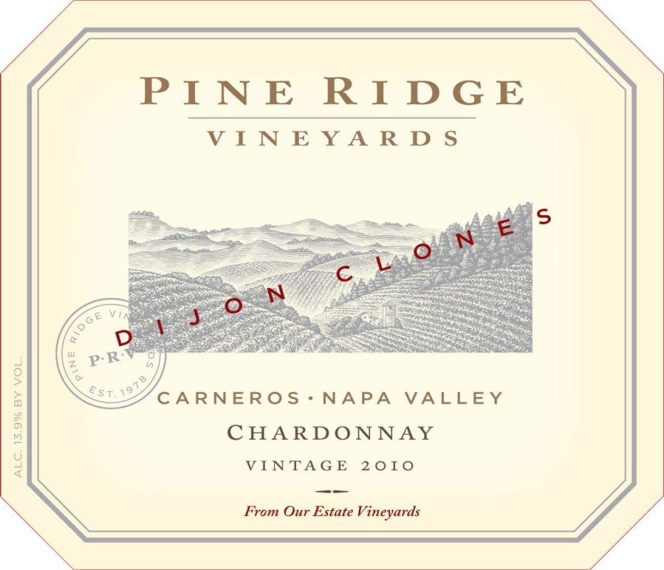 Forefront by Pine Ridge Carneros Dijon Clone Chardonnay 2010 Front Label