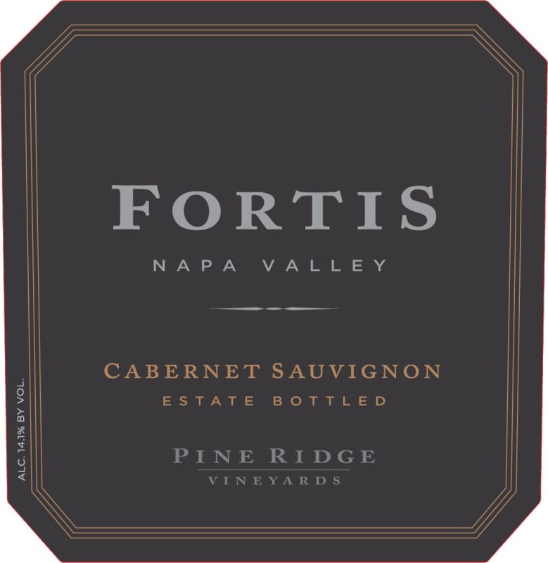 Forefront by Pine Ridge Fortis 2010 Front Label