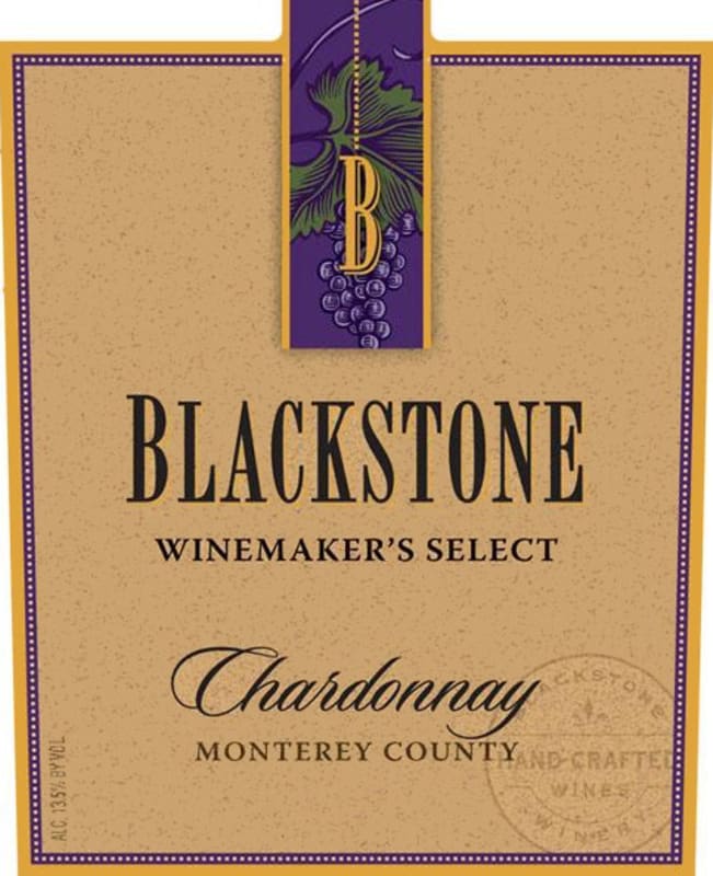 Blackstone Winemaker's Select Chardonnay 2010 Front Label