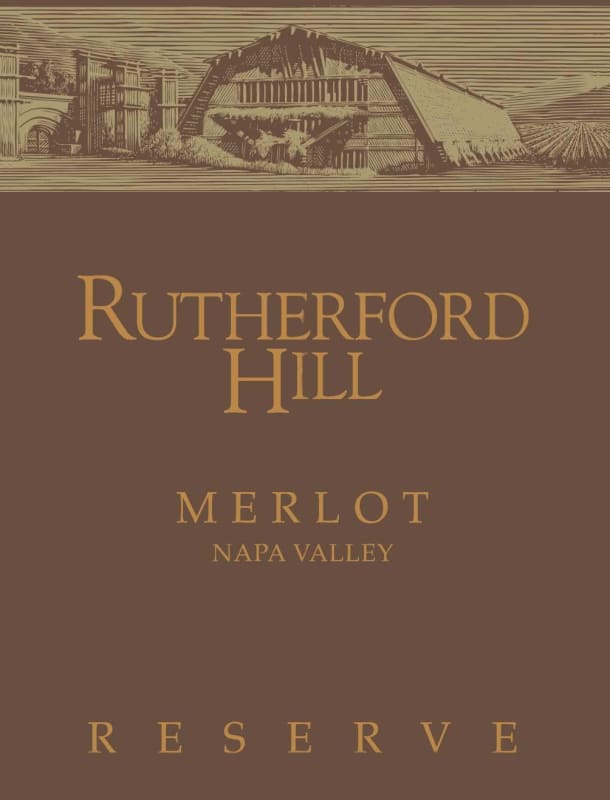 Rutherford Hill Reserve Merlot 2010 Front Label