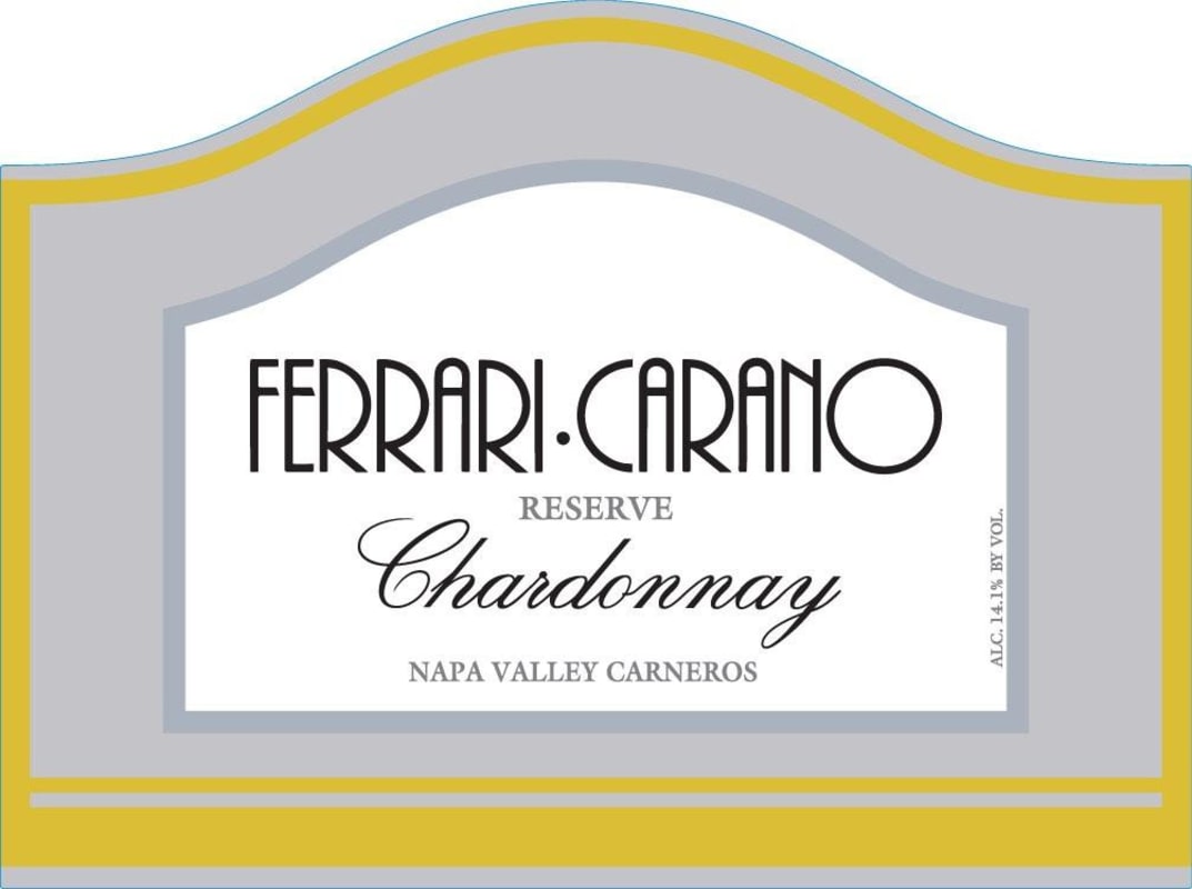 Ferrari-Carano Reserve Chardonnay 2010 Front Label