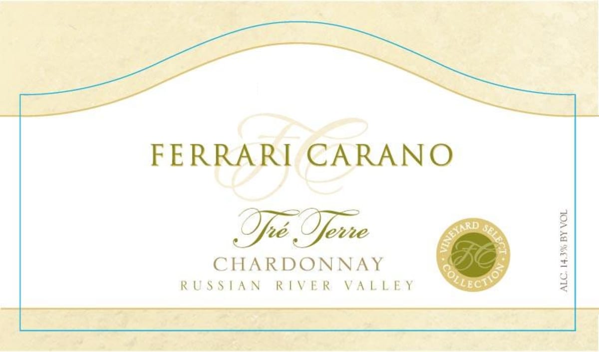 Ferrari-Carano Tre Terre Chardonnay 2010 Front Label