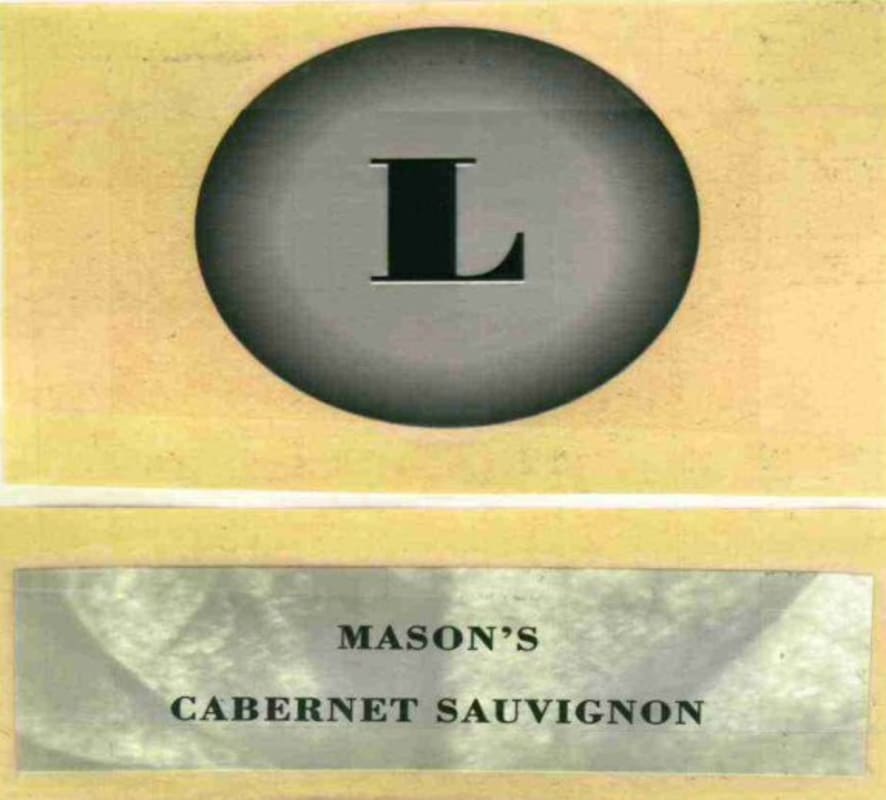 Lewis Cellars Mason's Cabernet Sauvignon 2010 Front Label