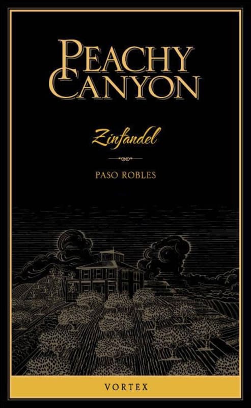 Peachy Canyon Vortex Zinfandel 2011 Front Label