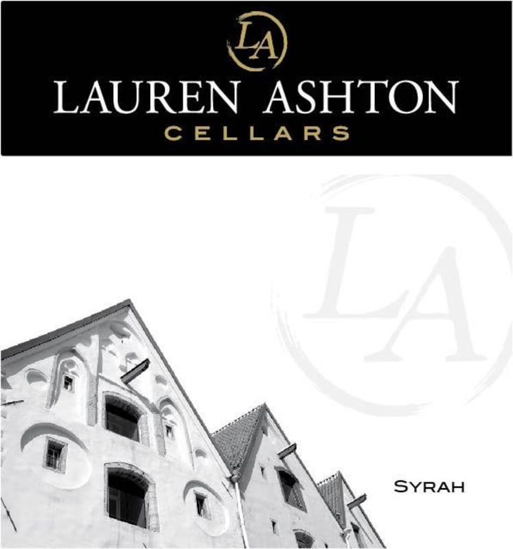 Lauren Ashton Cellars Syrah 2012 Front Label