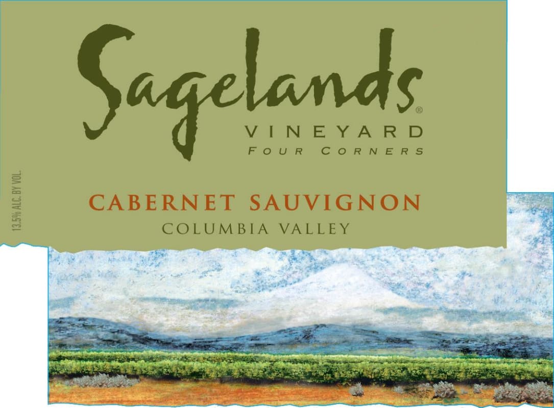 Sagelands Four Corners Cabernet Sauvignon 2010 Front Label