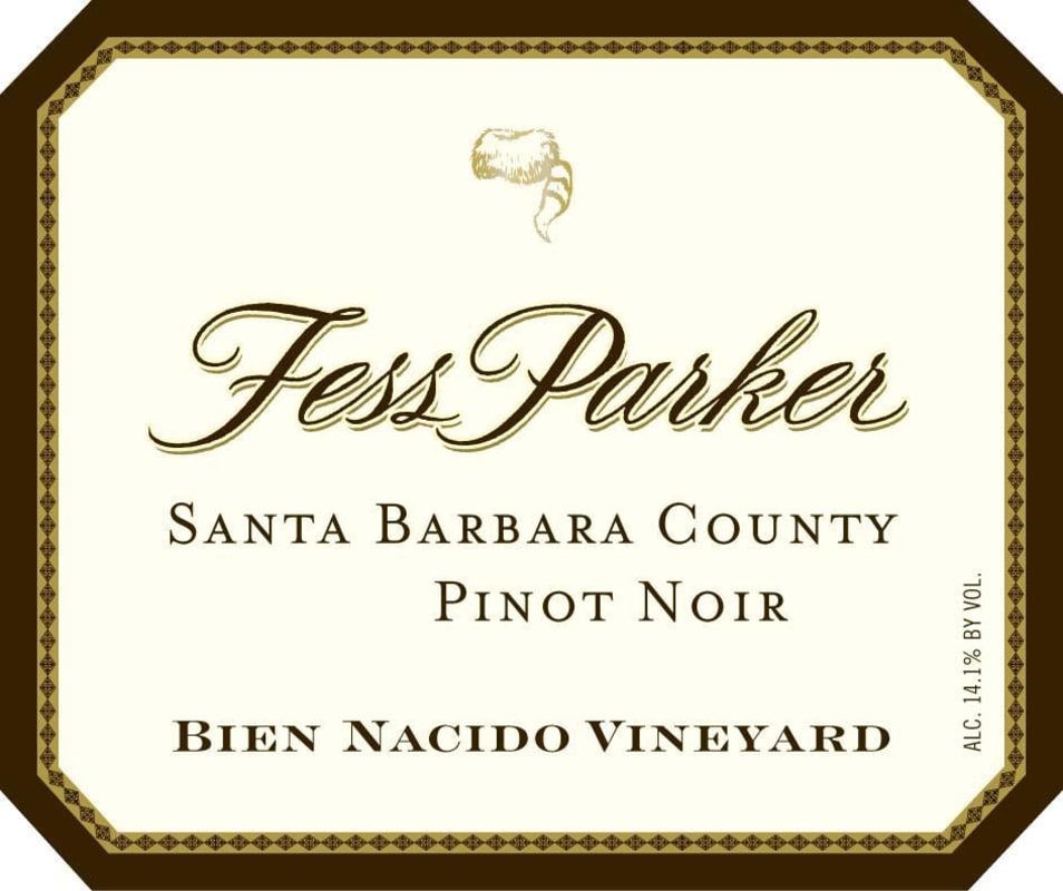Fess Parker Bien Nacido Vineyard Pinot Noir 2010 Front Label