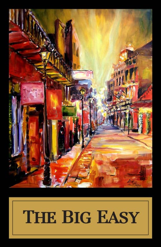 Fess Parker The Big Easy 2010 Front Label