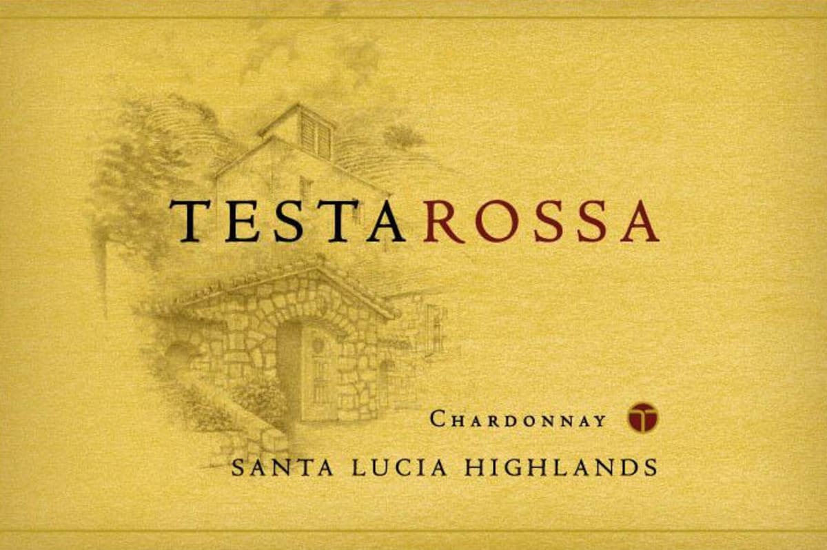 Testarossa Santa Lucia Highlands Chardonnay 2010 Front Label