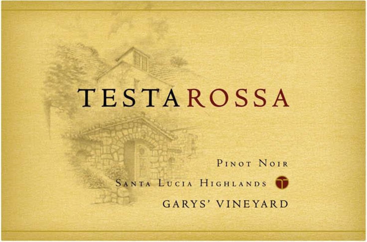 Testarossa Garys' Vineyard Pinot Noir 2010 Front Label