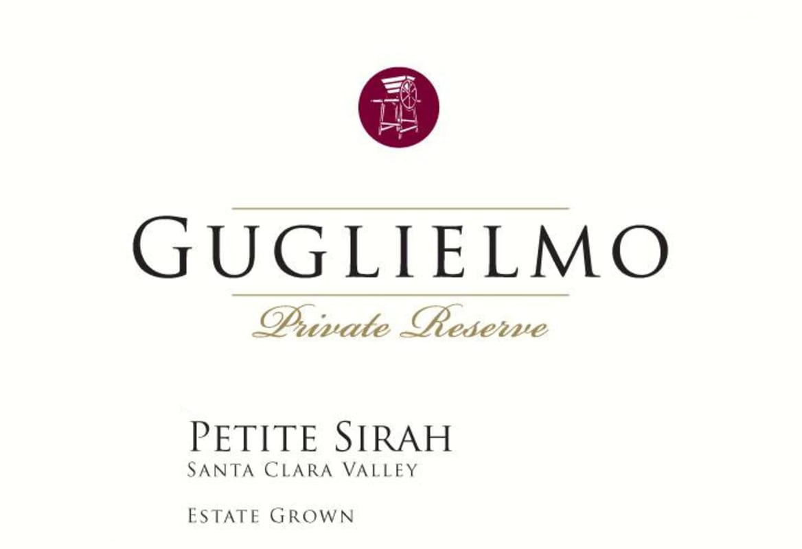 Emilio Guglielmo Private Reserve Petite Sirah 2010 Front Label