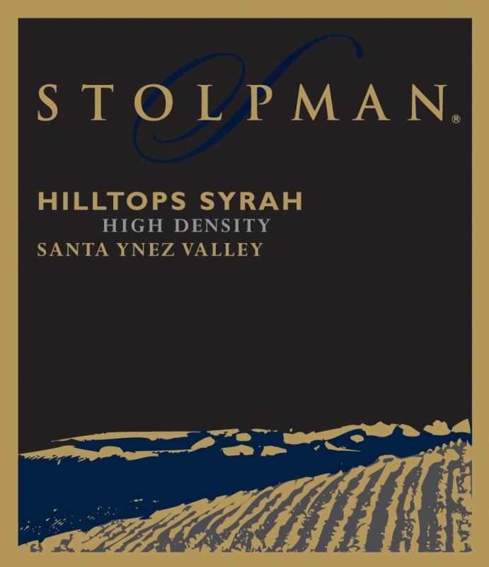Stolpman Vineyards Hilltops Syrah 2010 Front Label