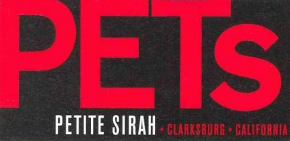 Vinum Cellars Pets Petite Sirah 2010 Front Label