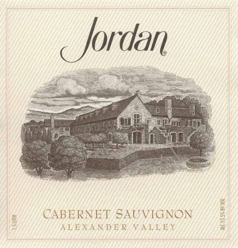 Jordan Alexander Valley Cabernet Sauvignon 2010 Front Label