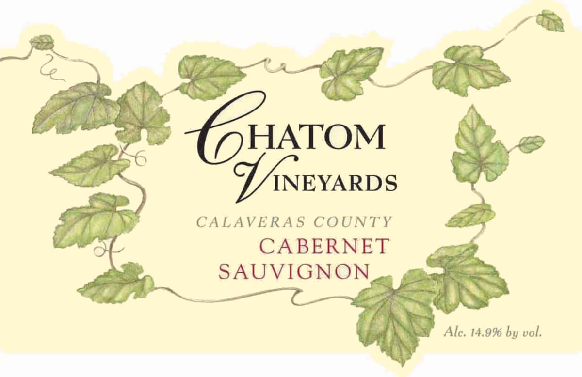 Chatom Cabernet Sauvignon 2010 Front Label
