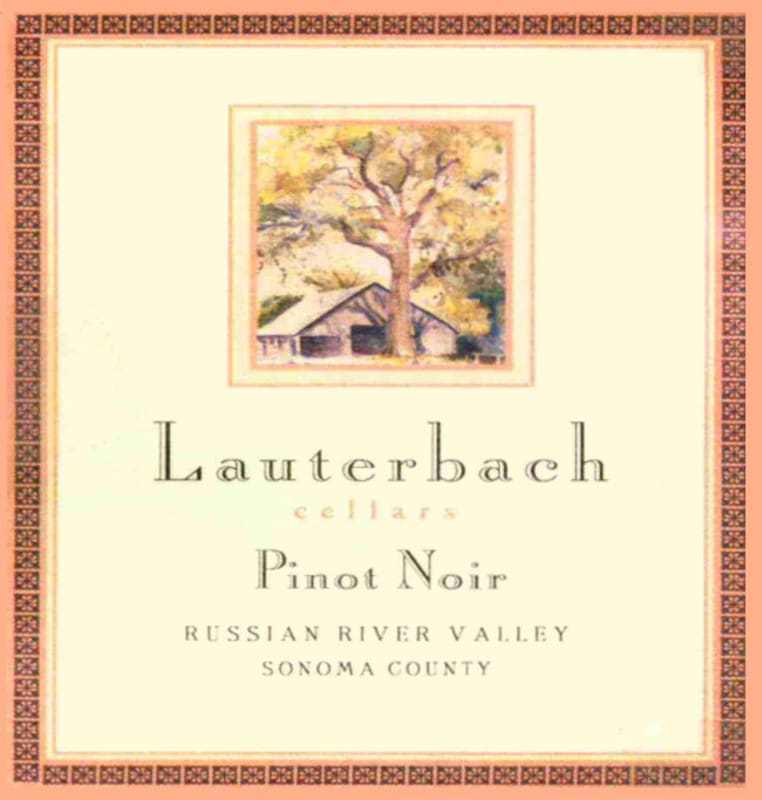Lauterbach Cellars Pinot Noir 2010 Front Label
