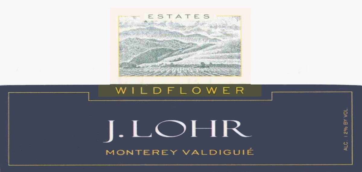 J. Lohr Wildflower Valdiguie 2010 Front Label