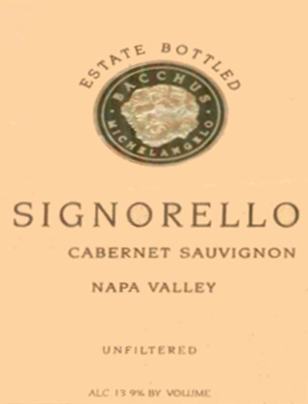 Signorello Cabernet Sauvignon 2010 Front Label