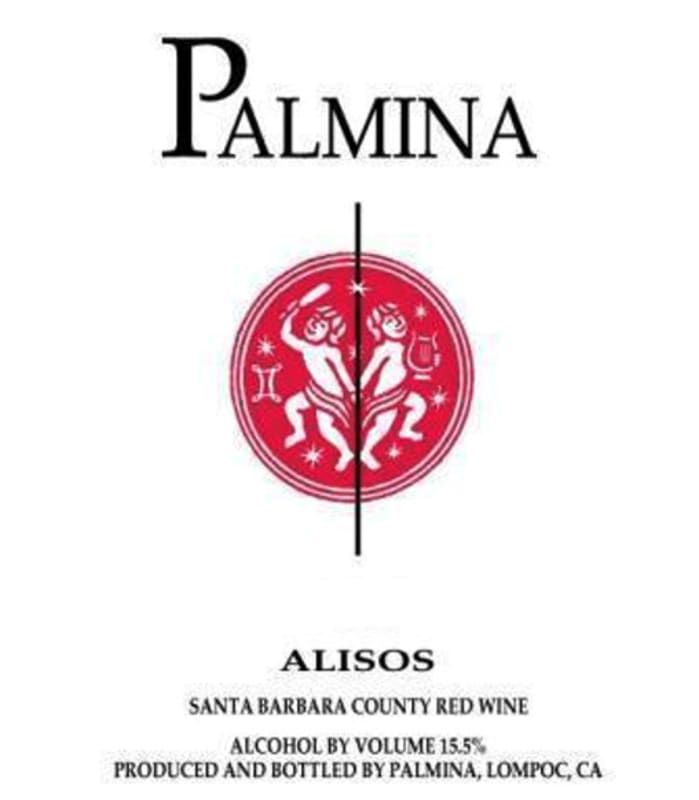 Palmina Alisos 2010 Front Label