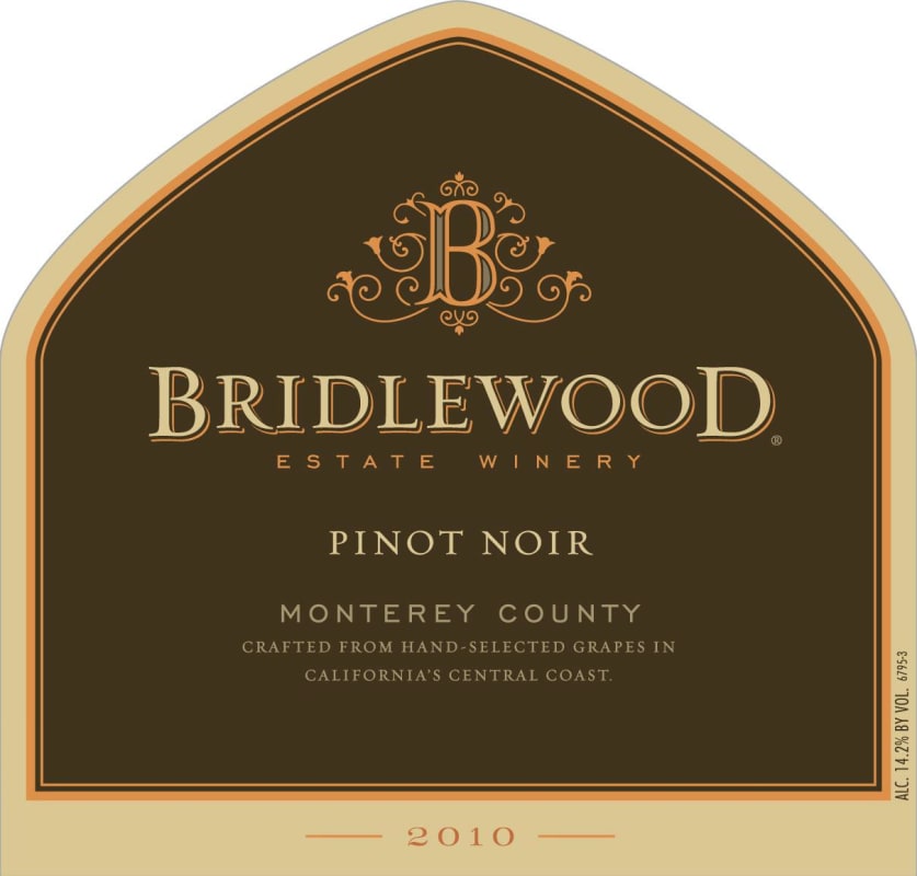 Bridlewood Pinot Noir 2010 Front Label