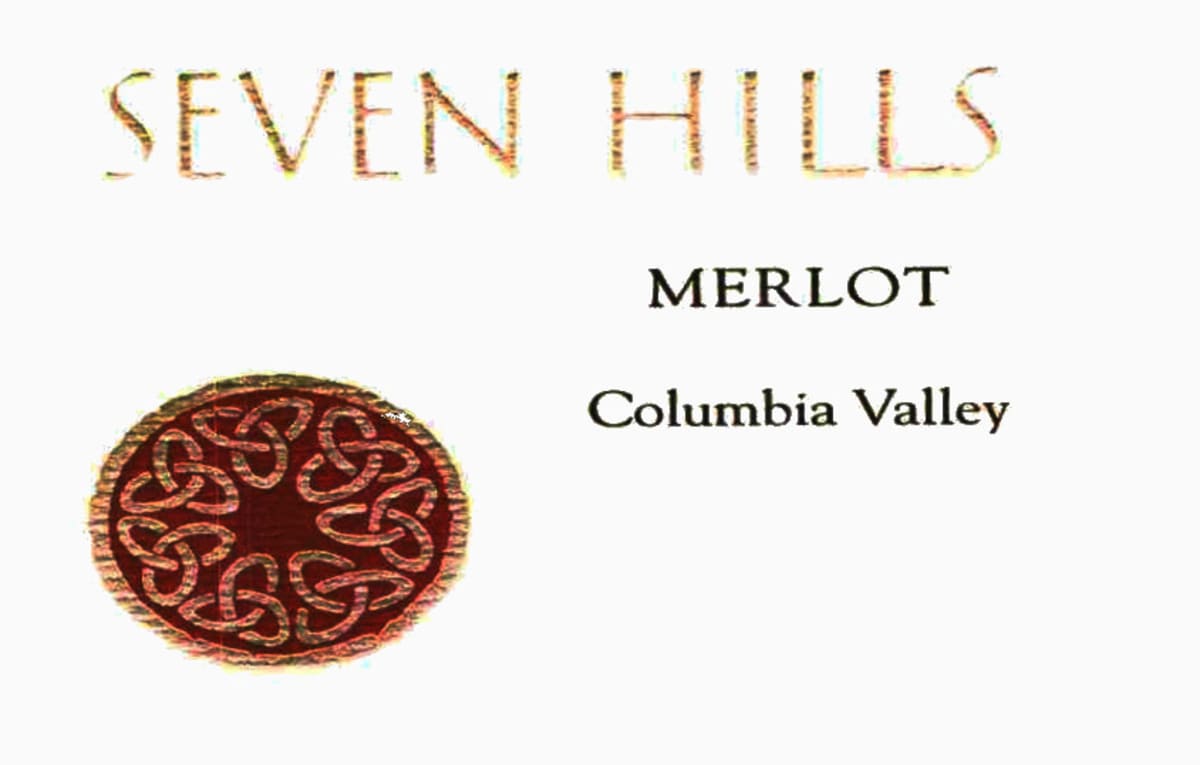Seven Hills Winery Columbia Valley Merlot 2010 Front Label