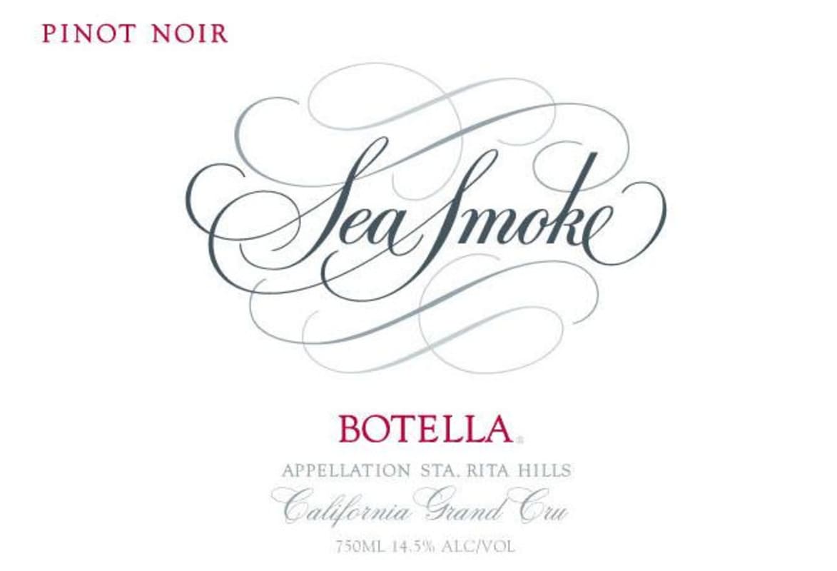 Sea Smoke Cellars Botella Pinot Noir 2010 Front Label